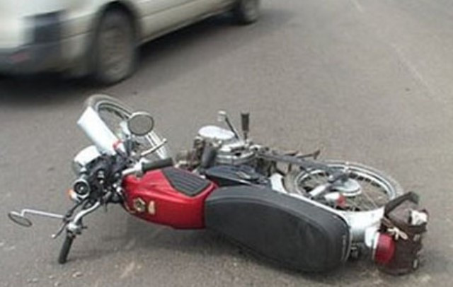Xırdalanda 27 yaşlı motosiklet sürücüsü qəza törədib