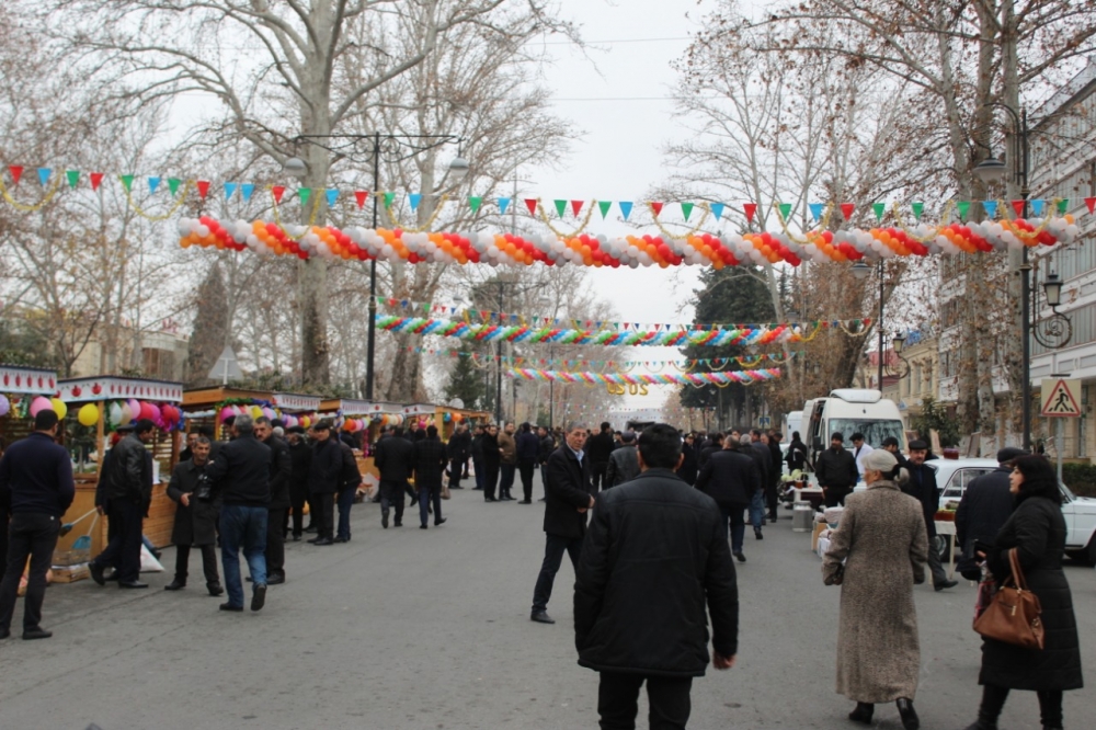 Göyçayda bayram yarmarkası açılıb