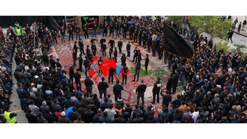 Göyçayda Aşura mərasimi təşkil etdilər,polis qarşısını aldı