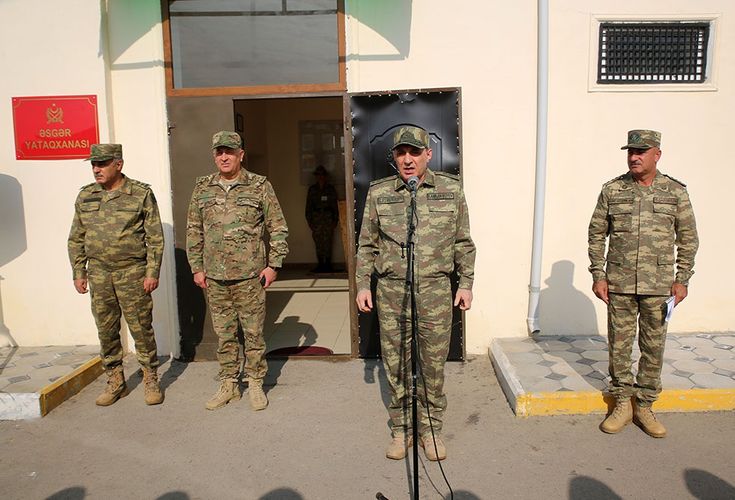 Baş Prokuror və Hərbi Prokuror cəbhəboyu zonada yerləşən hərbi hissələrdə olublar