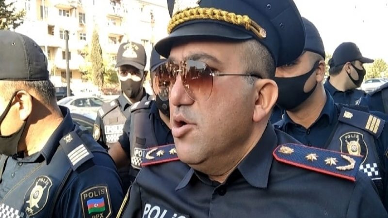 Bugünki aksiyada polis jurnalistə ciddi ziyan vurub – FOTOLAR