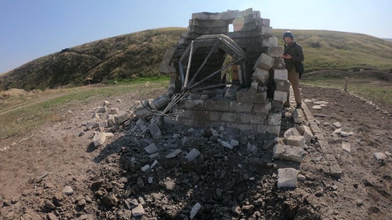 Ordumuz düşmənin atəş nöqtəsini yerlə-yeksan etdi – FOTO