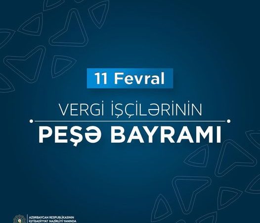 Mikayıl Cabbarov vergi işçilərinin peşə bayramını təbrik etdi – FOTO