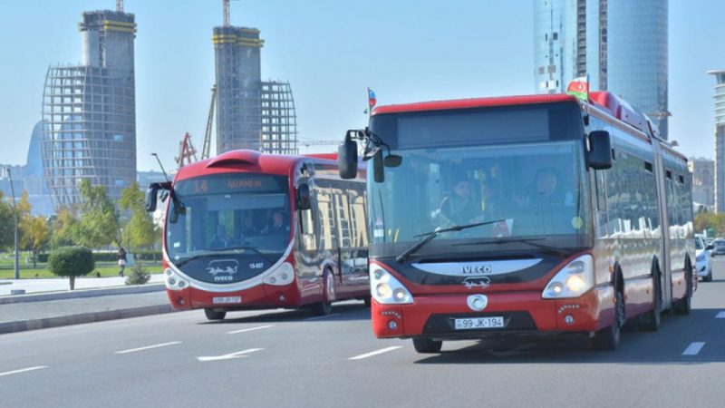 İctimai nəqliyyatın hərəkəti bərpa olunub