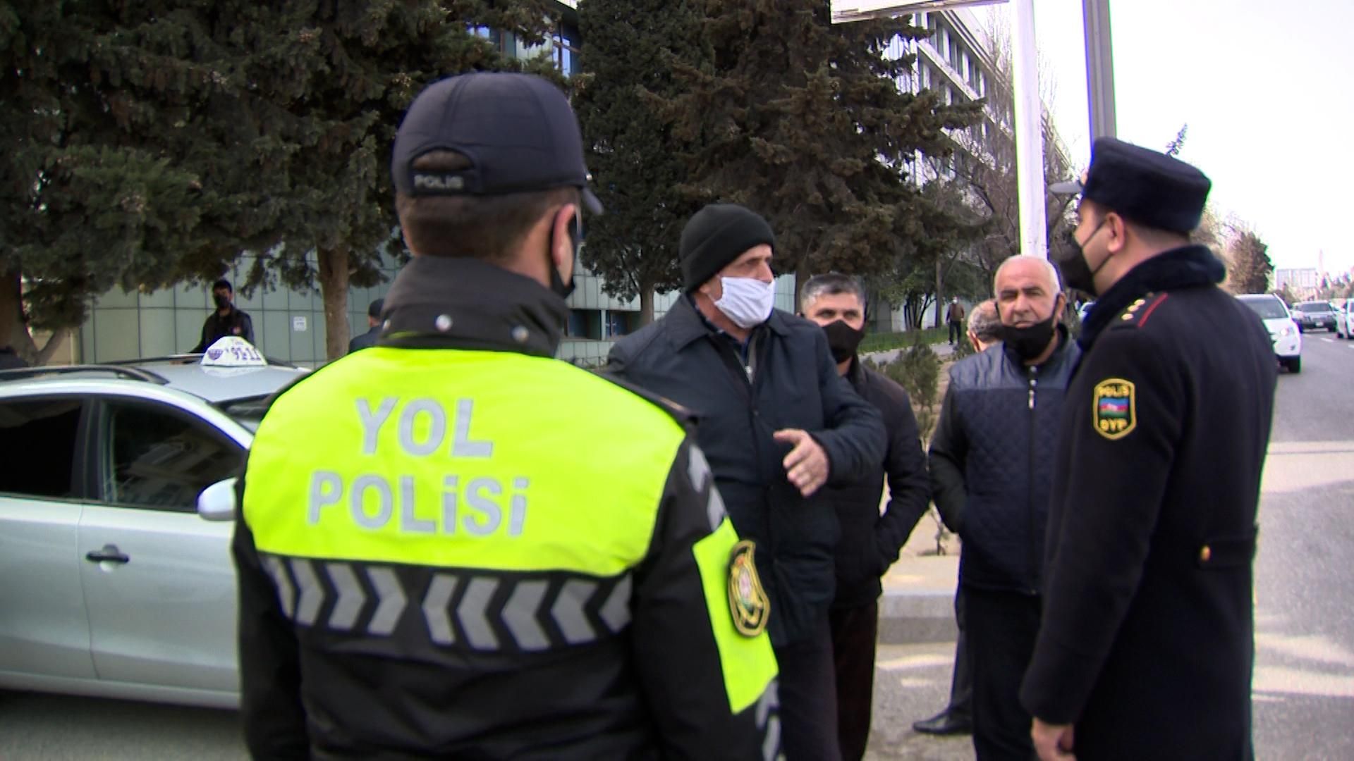 Yol polisi Qərb rayonlarında reyd keçirdi – FOTO