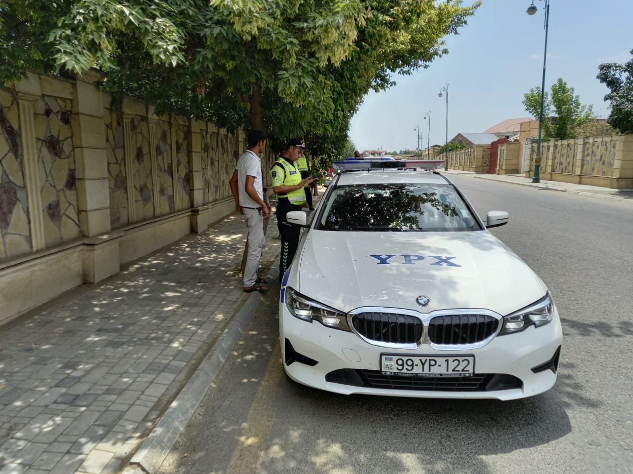 Biləsuvarda təhlükəsizlik kəmərindən istifadə etməyən sürücülər arasında reyd keçirildi