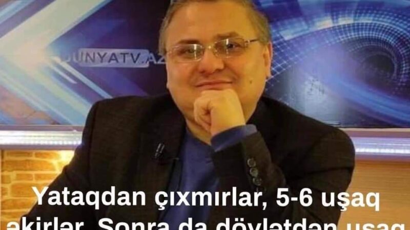 Lazım gələrsə, özüm də intihar edəcəm ki, insan sayı azalsın” – Yazıçı insanları ölümə səslədi – VİDEO
