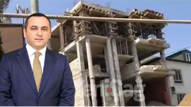 ​Ramin Bayramlı dəbdəbəli villa TİKDİRİR – VİDEO