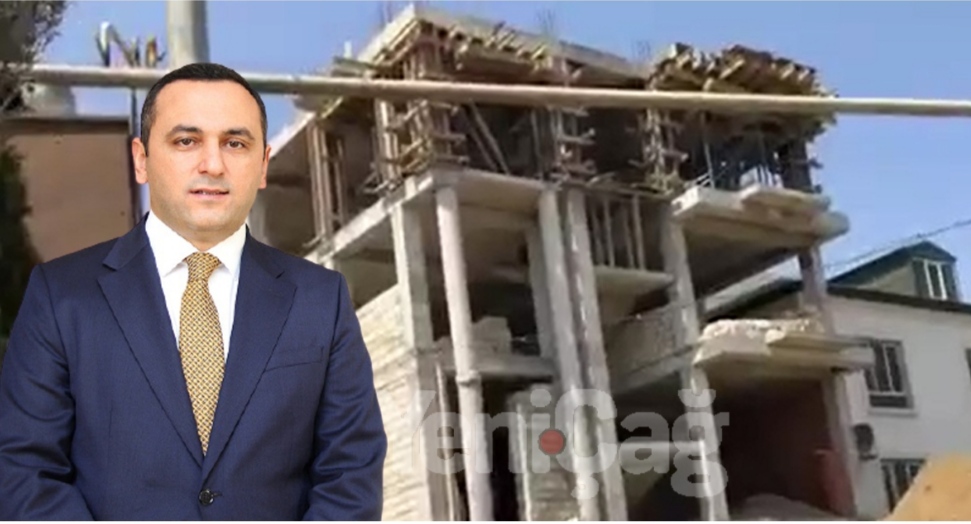 ​Ramin Bayramlı dəbdəbəli villa TİKDİRİR – VİDEO