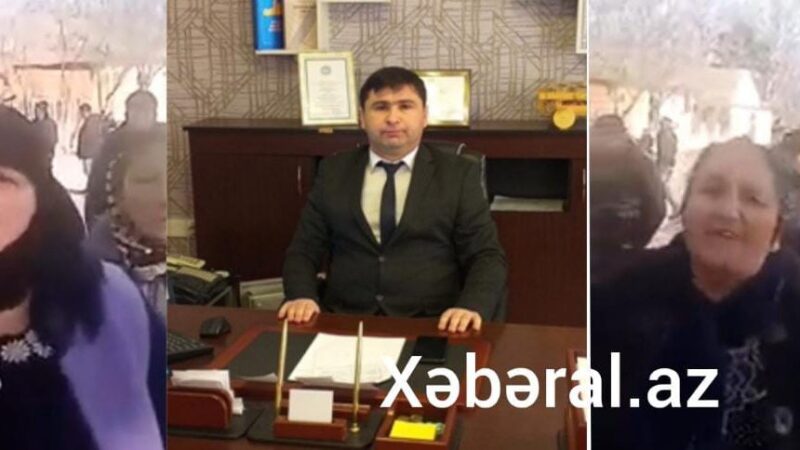 Ağstafa Təhsilinin Müdiri Direktorun Səsin Yazdırdı, Kənd Sakinləri Etiraz Aksiyası Keçirdi – FOTO+VİDEO