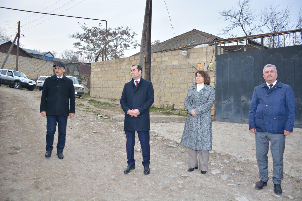 Şamaxı rayonunun kənd və qəsəbələrində elektrik şəbəkəsi yenilənir