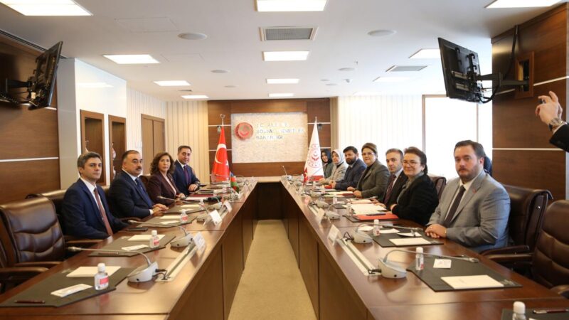 Komitə sədri Türkiyə Respublikasının Ailə və Sosial Xidmətlər naziri ilə görüşüb- FOTOLAR