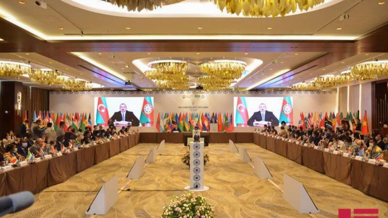 Prezident Qoşulmama Hərəkatının Gənclər Sammitinin iştirakçılarına müraciət ÜNVANLADI