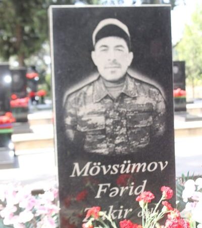 Göyçayın şəhidi Fərid Mövsümovun ad günü qeyd olundu