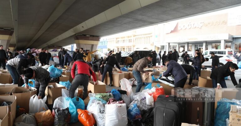 Türkiyəyə yardım üçün ikinci əl geyim və yataq dəstləri göndərmək olar? – RƏSMİ CAVAB