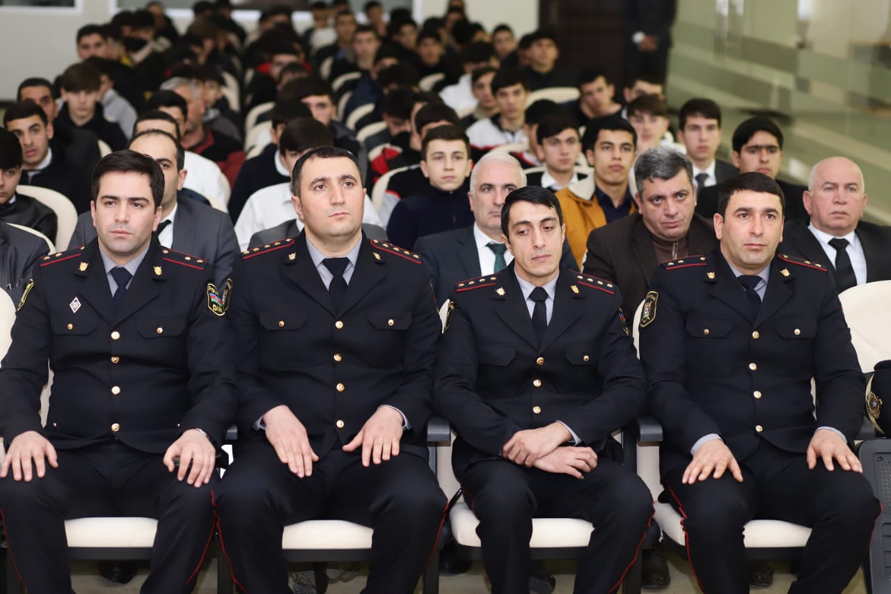 Qubada Polis Akademiyasına qəbulla bağlı məlumatlandırıcı görüş keçirildi