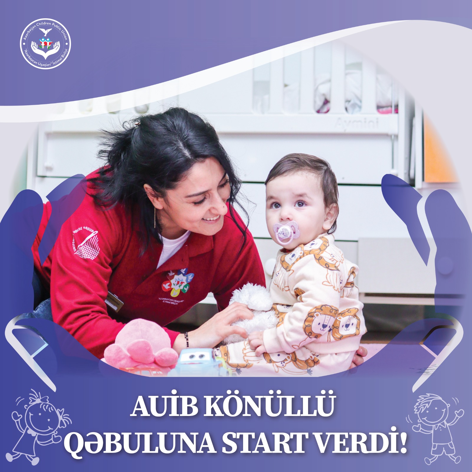 “Azərbaycan Uşaqları” İctimai Birliyi-Uşaq Sığınacağı könüllü qəbuluna START VERDİ