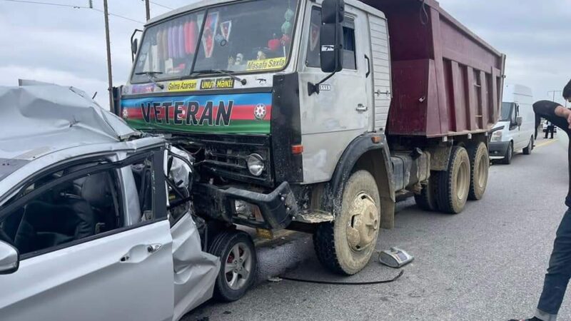 Baki-Salyan yolunda ağır qəza- Ölənlər var