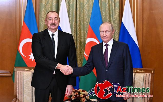 İlham Əliyevlə Putin arasında telefon danışığı oldu