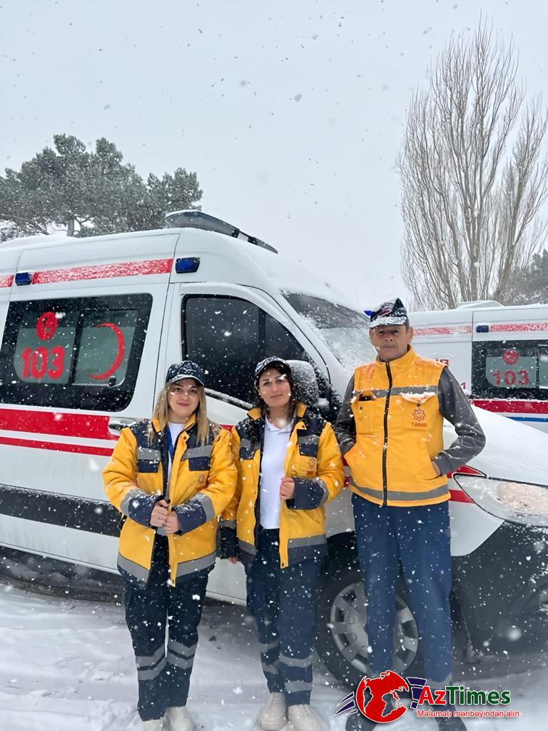 Təcili tibbi yardım avtomobilləri hava şəraitinə uyğunlaşdırılıb