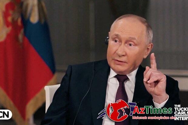 Putin ilk dəfə Zelenski ilə şəxsi söhbətindən danışdı: “İki şeyi dərk edib ki…”