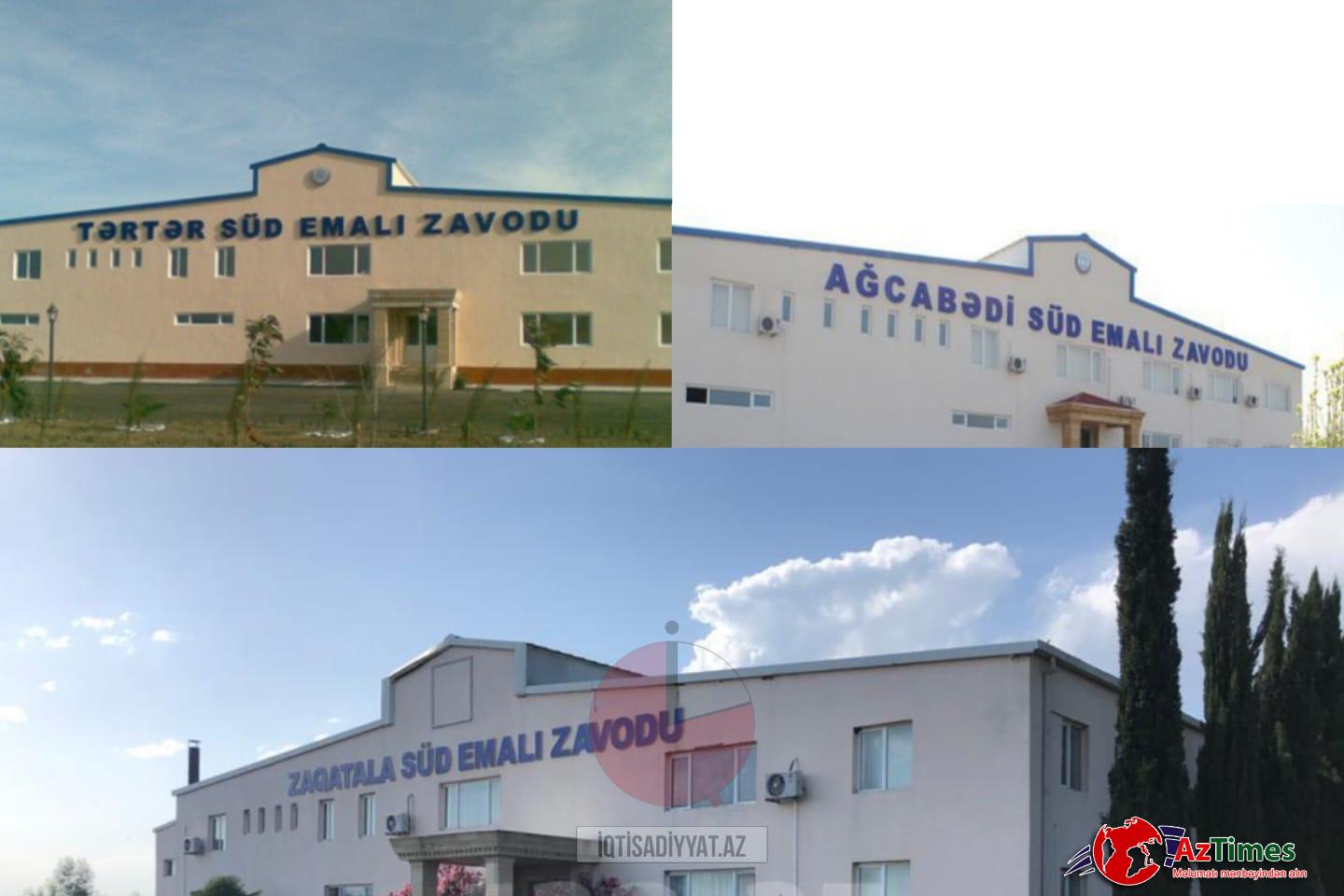 Azərbaycanda üç zavod satışa çıxarıldı – QİYMƏTLƏR