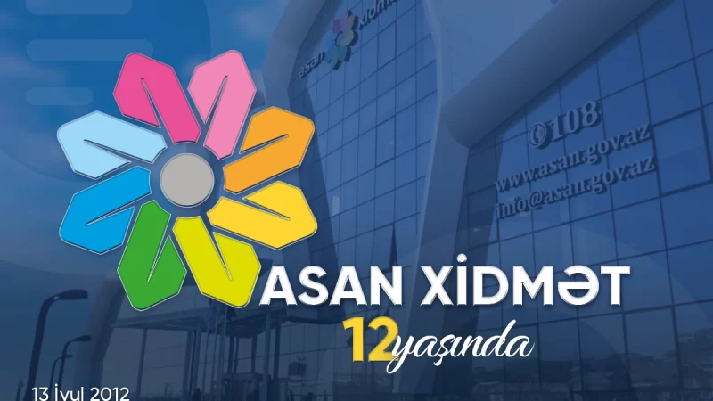 “ASAN xidmət”in yaradılmasından 12 il ötür