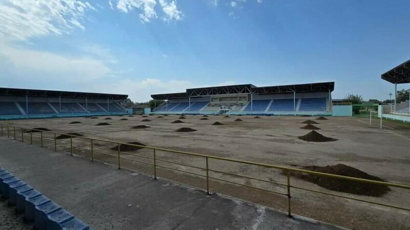 Azərbaycanda bu stadion TƏMİRƏ BAĞLANIR