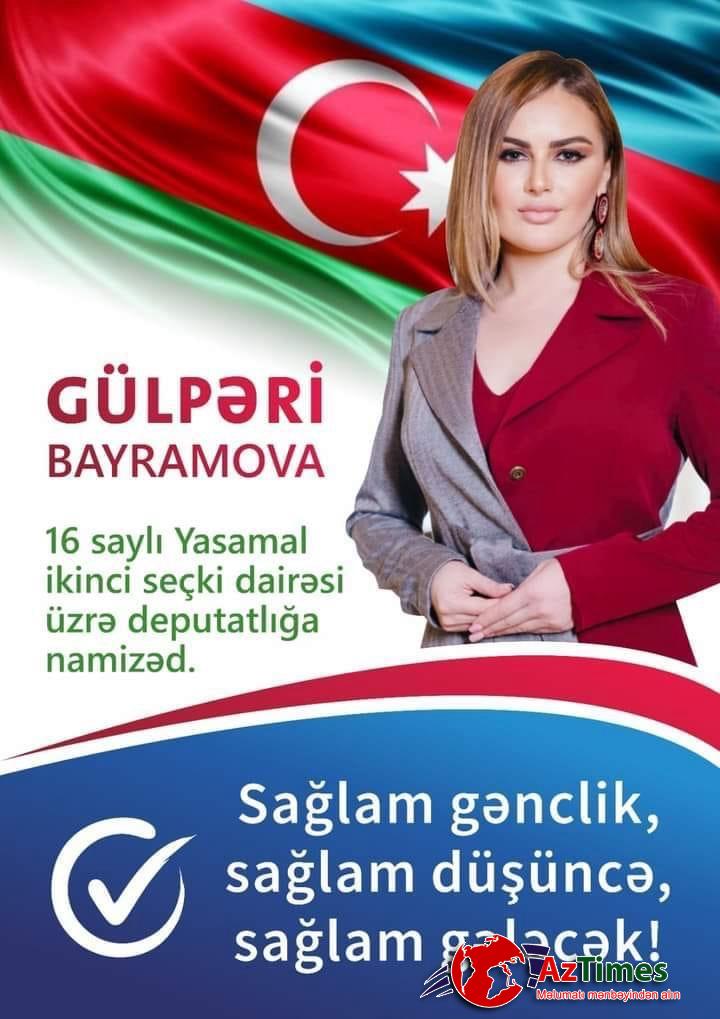 16 sayli Yasamal ikinci seçki dairəsindən iddialı namizəd – Gülpəri Bayramova 