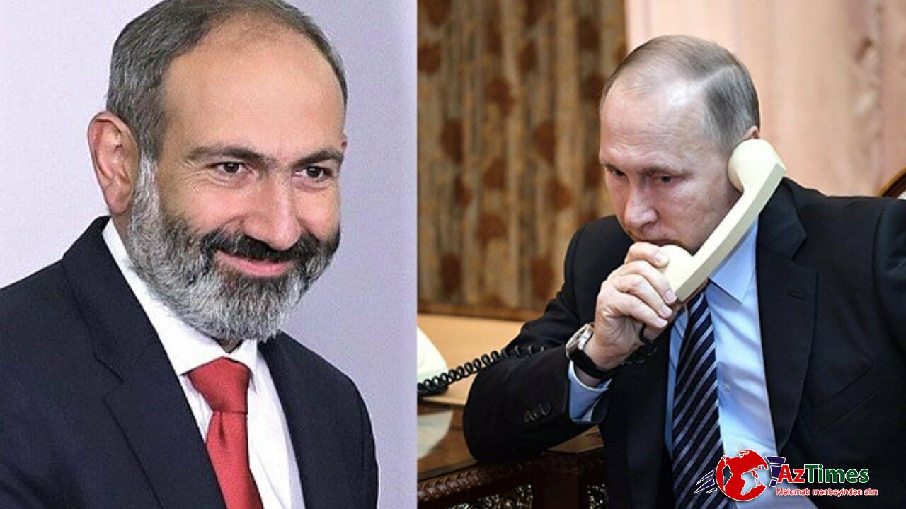 Putin Paşinyana zəng etdi: Bakı səfəri ilə bağlı bu məlumatları çatdırdı