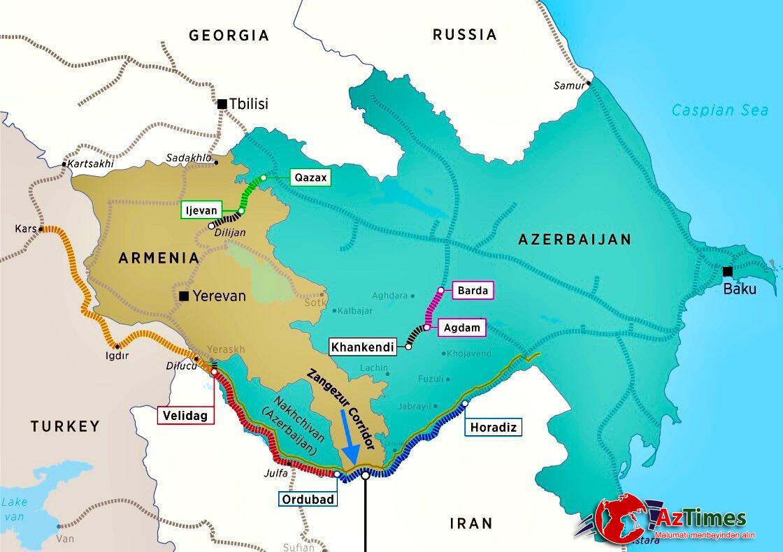 Nüvədi Azərbaycana təhvil verilir: Dəhliz məsafəsi 12 km azalır