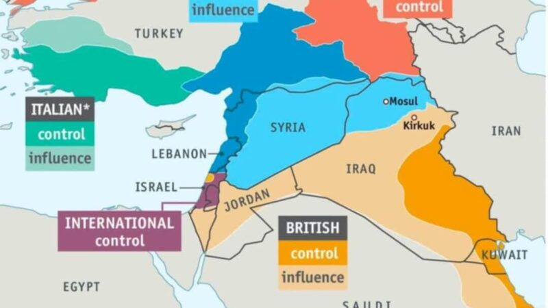 3 ölkə Yaxın Şərqi belə bölmək istəyirdi – Xəritə