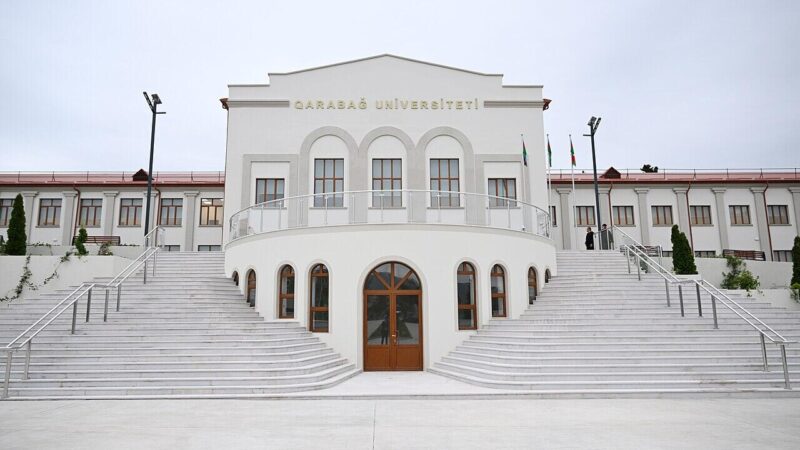 Qarabağ Universitetinin yeni korpusları yaradılır