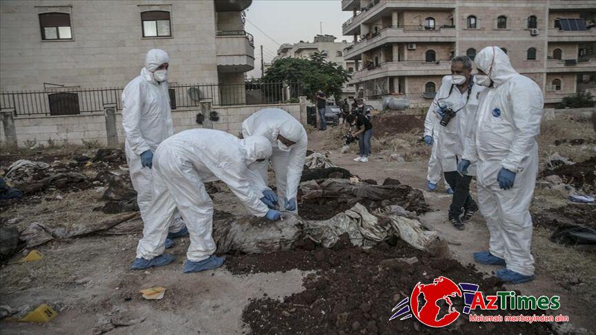 Suriyada 100 min cəsədin olduğu kütləvi məzarlıq tapıldı