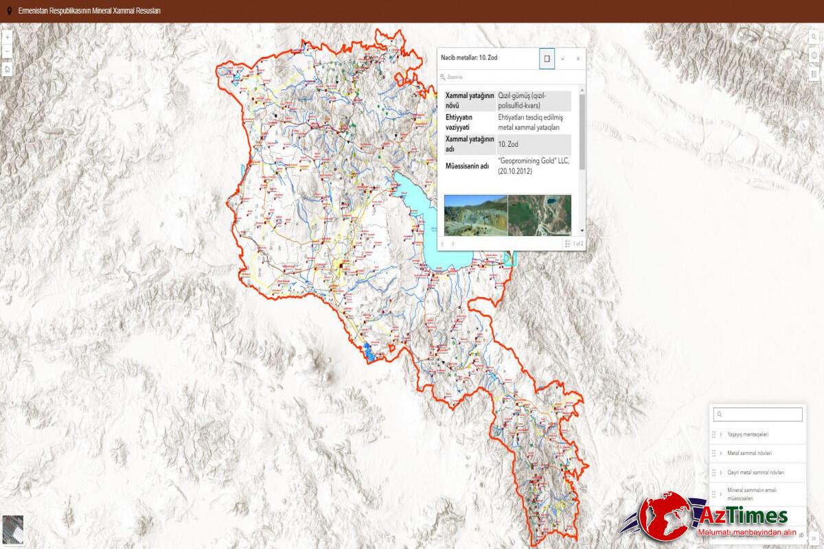 Ermənistanı ifşa edən rəqəmsal xəritə hazırlanır