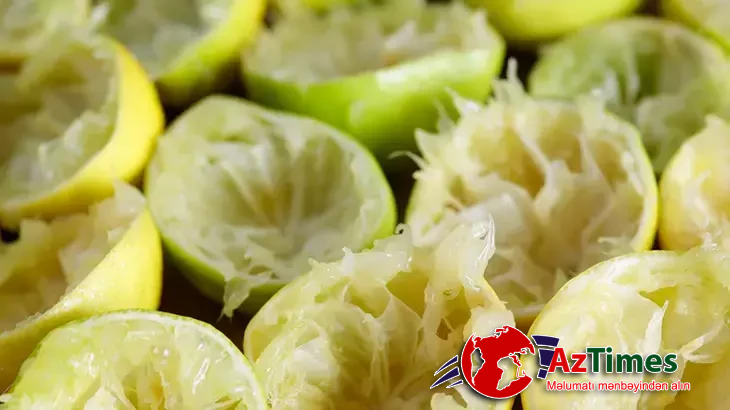 Hər kəsin zibilə atdığı limon qabığı – Xəzinədir: Faydaları saymaqla bitmir