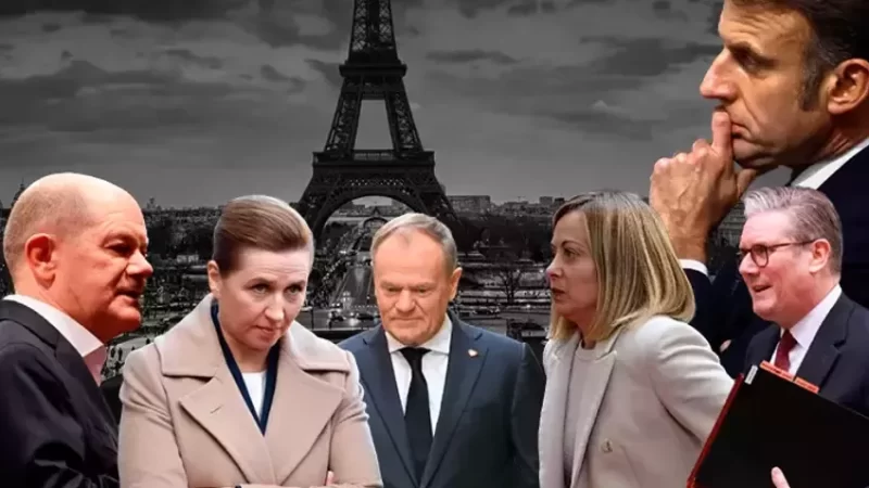 Avropa liderləri bu görüşün şokundadır: Parisdə təcili toplanırlar