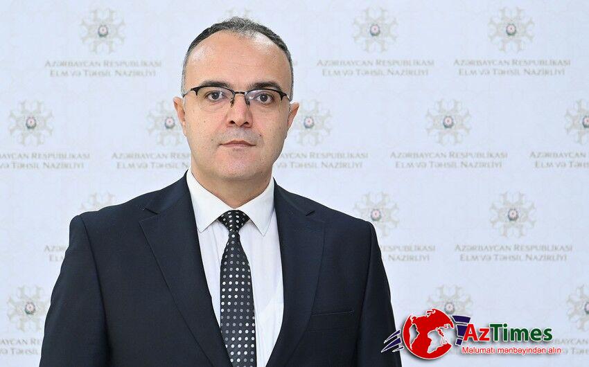 Elm və Təhsil Nazirliyində yeni təyinat oldu