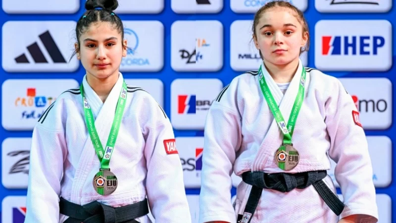 Azərbaycanın yeniyetmə cüdoçuları Xorvatiyada daha iki medal qazanıblar