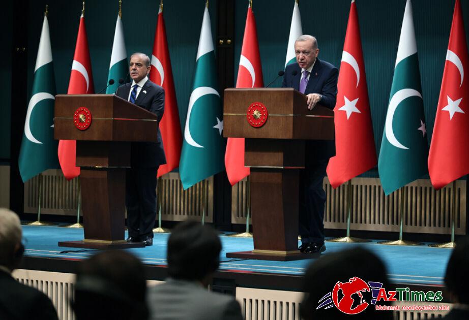 Ərdoğan: “Türkiyə-Pakistan əməkdaşlığı bölgədə sülhə mühüm töhfə verir”
