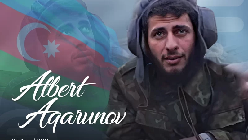 Milli Qəhrəman Albert Aqarunovun doğum günüdür