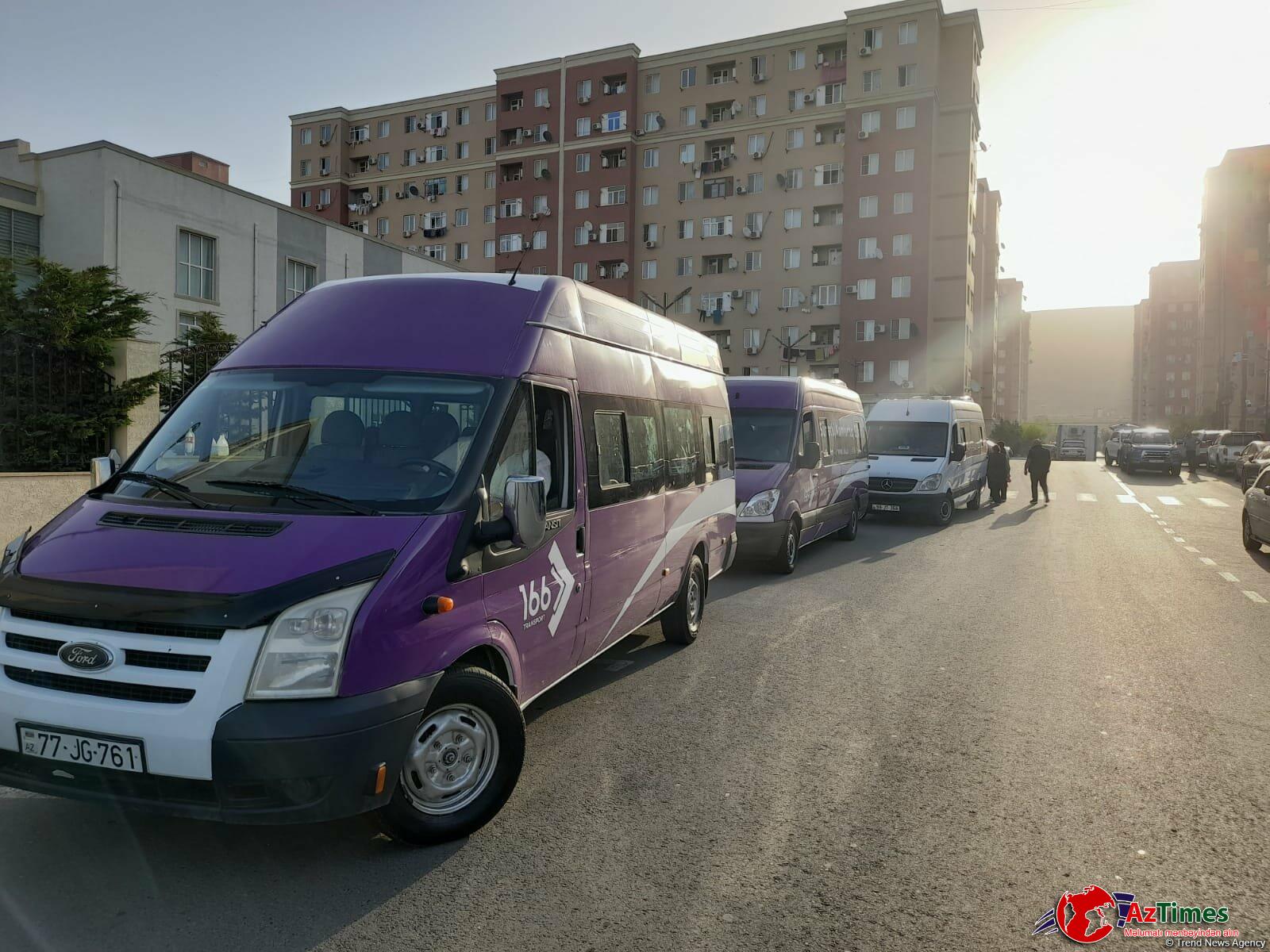Sarıcalı kəndinə növbəti köç karvanı yola salındı