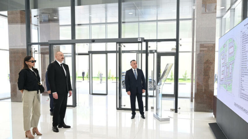 Prezident və xanımı Şuşa Müalicə-Sağlamlıq Mərkəzinin açılışında iştirak etdilər – YENİLƏNDİ