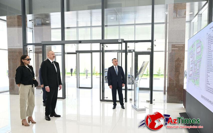 Prezident və xanımı Şuşa Müalicə-Sağlamlıq Mərkəzinin açılışında iştirak etdilər – YENİLƏNDİ