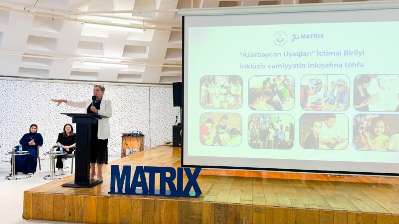 “Azərbaycan Uşaqları ” İctimai Birliyi vəMatrix Academy MMC arasındaKorporativ əməkdaşlığa dair anlaşma memorandumu imzalanıb