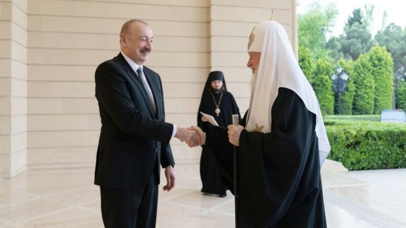 İlham Əliyev Kirill ilə görüşdü