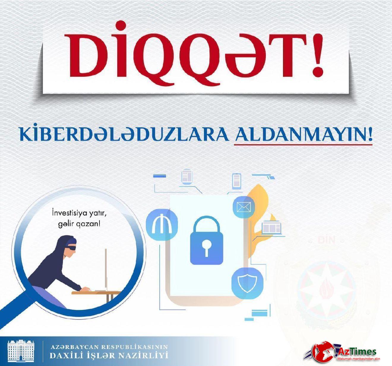 Bank məlumatlarınızı naməlum şəxslərlə paylaşmayın – DİQQƏT
