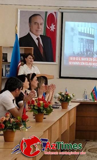 28 May – Müstəqillik Gününə həsr olunmuş “Dövlət Müstəqilliyi haqqında Konstitusiya Aktı” adlı tədbir keçirilib