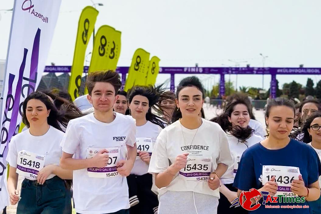 “Azərbaycan Uşaqları” İctimai Birliyinin komandası və könüllüləri Heydər Əliyev Fondunun təşəbbüsü ilə keçirilən “Bakı Marafonu 2025” qatılıb