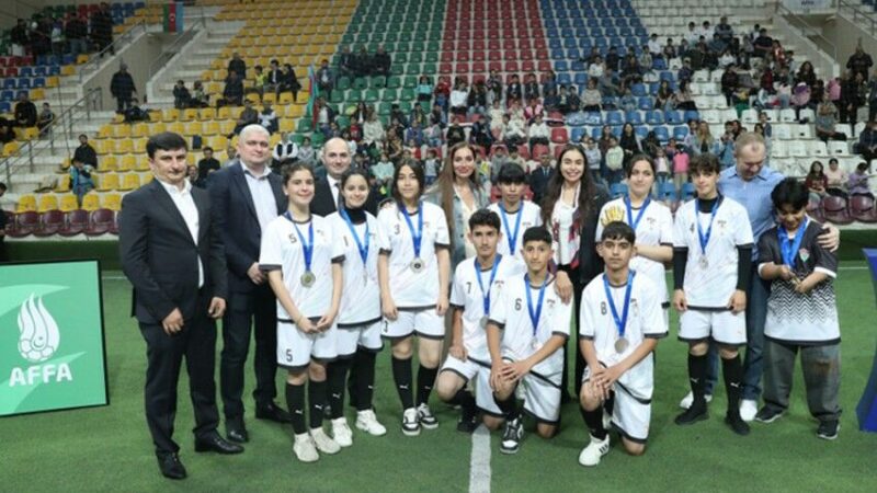 Leyla və Arzu Əliyevaların təşəbbüsü ilə uşaq evlərinin komandaları arasında turnir keçirilib